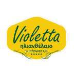 Violetta Sunflower Oil label design (17cm x 9cm)