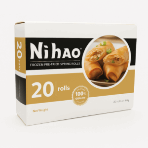 Nihao Pre Fried Spring Rolls 800gr (20x40gr)