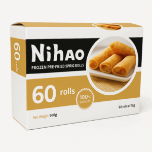 Nihao Pre Fried Mini Spring Rolls 900g (60x15gr)