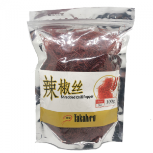 TAKAHIRO CHILLI SHREDDED PEPPER 100X100GR