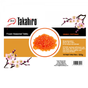 TAKAHIRO TOBIKO ROE (ORANGE) 12X500GR