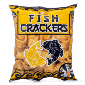ChickBoy Fish Crackers Salt & Vinegar Flavor  100gr