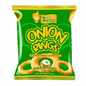 Tochi Onion Rings Vegetable Snacks (Sour Cream & Onion Flavor)  35gr
