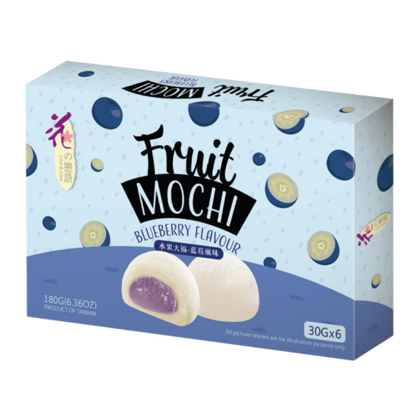 Love & Love Fruit Mochi - Blueberry 180g