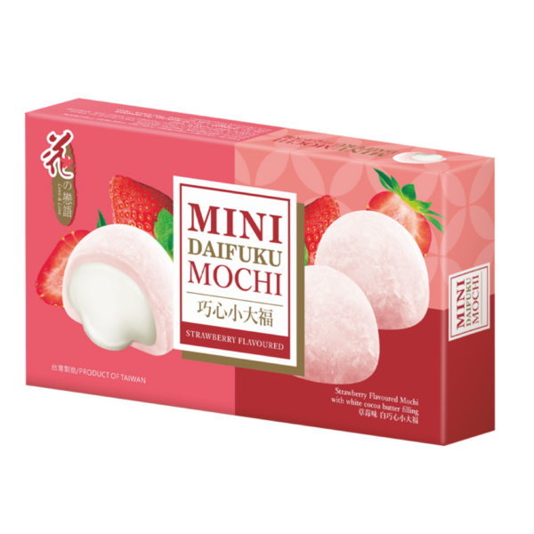 Love & Love Mini Mochi - Strawberry 80g