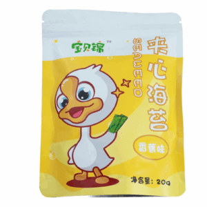 Crispy Sandwich Seaweed Nori Snack ( Banana Flavor) 20g
