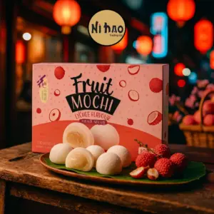 Love & Love Fruit Mochi - Lychee 180g