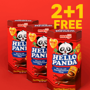 SUPER DEAL 2+1 Free !Hello Panda - Chocolate Flavour 50g