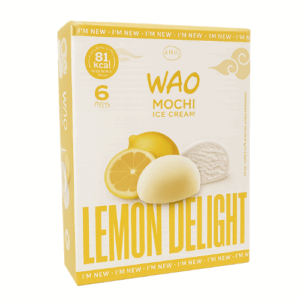 Wao Mochi Ice Cream Lemon 6pcs 210gr