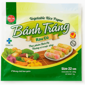 Color Vegetable Rice Paper ( Bich-chi) 22cm 200g